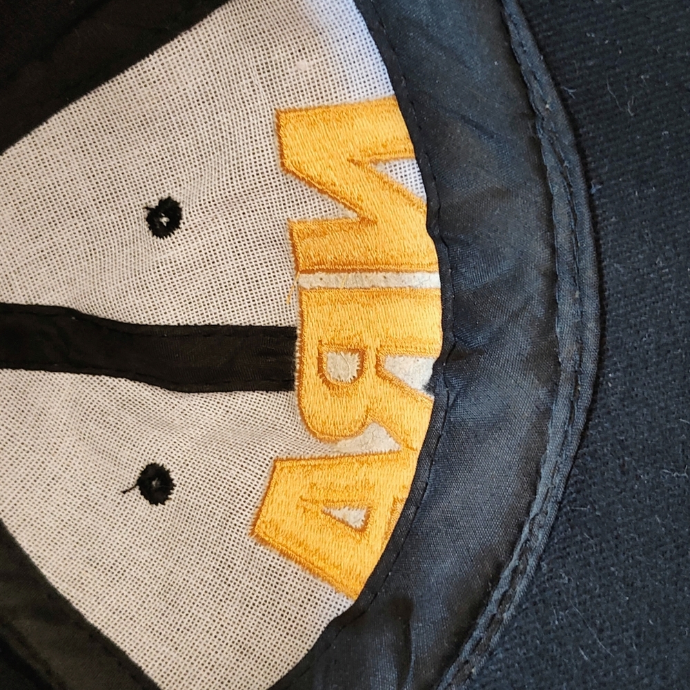 Black and Gold Women's Hat - Picture 6 of 6
